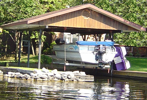 Wet Slip Boat Lifts AS3500 - BoatNDock.com