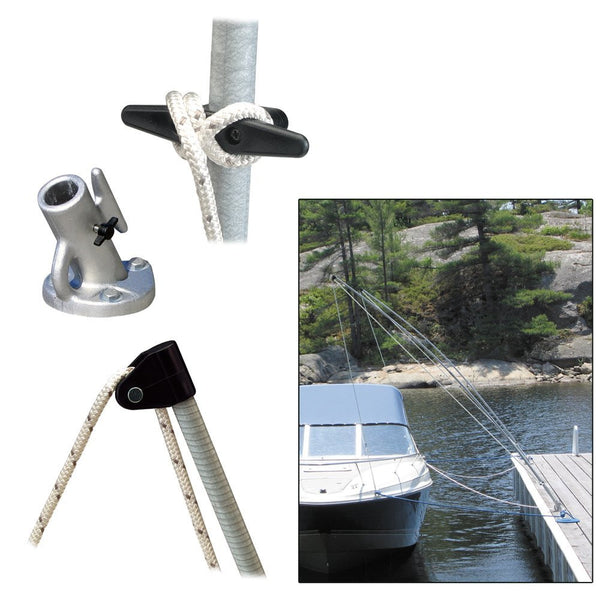 Dock Edge Dock-Side™ Premium Mooring Whip 3400-F - BoatNDock.com