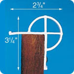 Dock Edge Premium PVC Corner Edge Profile 1050-F - BoatNDock.com