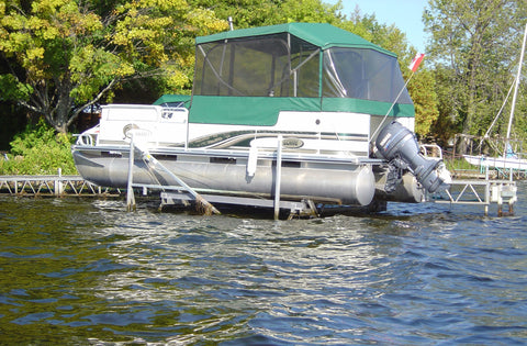 Cantilever Lift A30P for pontoon boat - BoatNDock.com