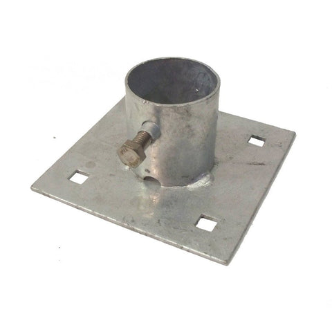 Dock Edge Base Plate, HD, Galvanized 86-102-F - BoatNDock.com