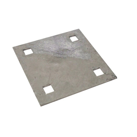 Dock Edge Backer Plate, 7/16" Punch, Galvanized 87-122-F - BoatNDock.com