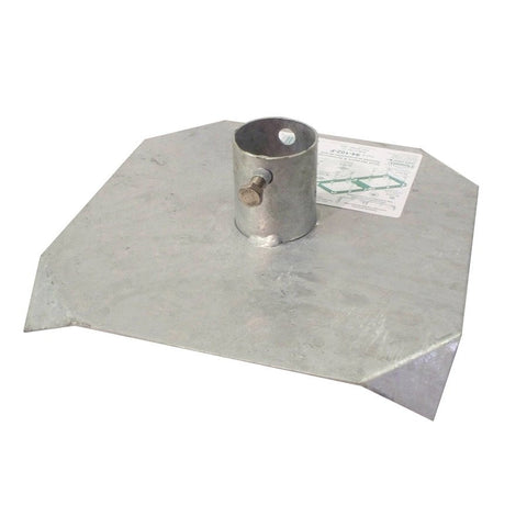 Dock Edge Bottom Pad, Galvanized 94-102-F - BoatNDock.com