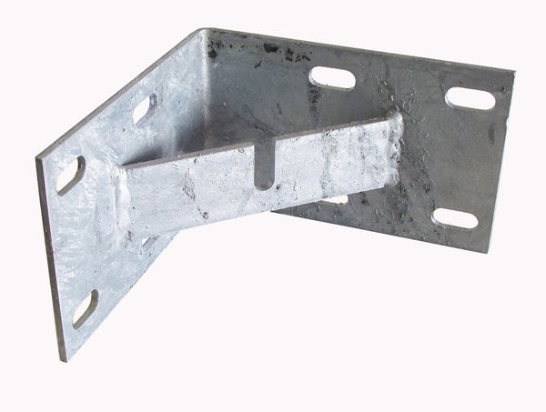 Dock Edge Inside Corner, w/ Brace & Slot Hole 99-001-F - BoatNDock.com