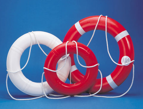 Dock Edge Life Ring Buoy, 24", CAD, 55-141-F/55-143-F - BoatNDock.com