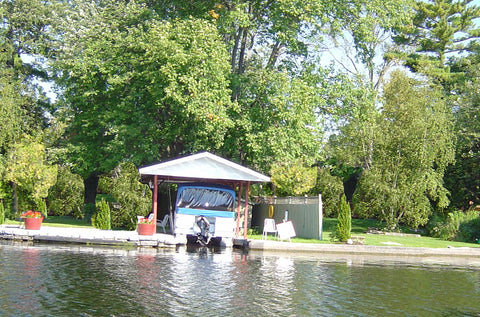 Wet Slip Boat Lifts AS7000 - BoatNDock.com