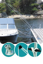 Dock Edge Dock-Side™ Premium Mooring Whip 3600-F - BoatNDock.com