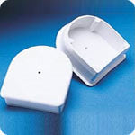Dock Edge Premium PVC Air Cushion End Plugs 1027-F - BoatNDock.com