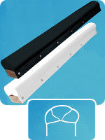 Dock Edge Premium PVC Piling Post Bumper 1022-F - BoatNDock.com